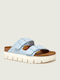 Chunky Bf Women's Anatomic Sandals Blue Narrow Fit