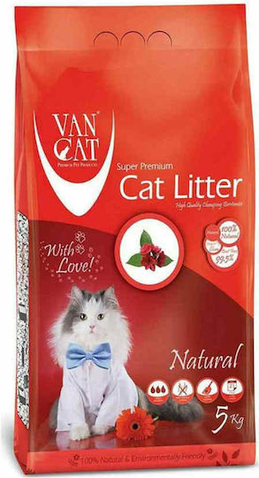 Van Cat Пясък за котки Бентонит с Аромат Natural 7lt