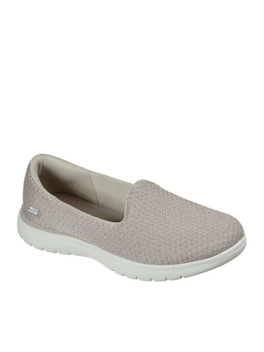 On-the-go Flex Ανατομικά Γυναικεία Slip-On Μπεζ