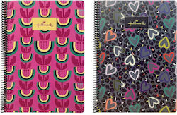 Hallmark Spiral Notebook Ruled A4 (Various Designs) Hallmark Spiral Notebook Ruled A4 (Various Designs)