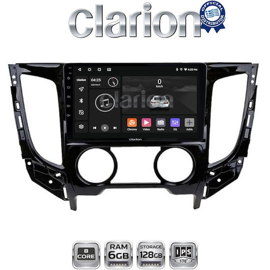 Clarion Gl53230b OEM Multimedia Car Screen Mitsubishi L200 2014 Only Cars Air Conditioning CarPlay Android Auto BT GPS WiFi GPRS Electriclife
