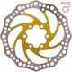 Δισκόπλακα Ewheel 6 Bolt 140mm Κίτρινη