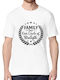 T-shirt Family Our Circle Strength Στεφάνι Αστέρια Pop Culture White