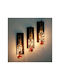 SteweHome Wall Lamp with Integrated LED Black
