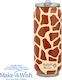 Nava "we Care" Thermos Cup 500ml Giraffe Print with Straw