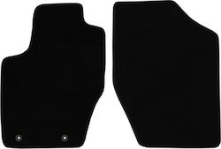 Πατάκια Αυτοκινήτου Μοκέτα Γιαpeugeot 307 2001-2008 Black 2 Pieces