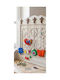 SteweHome Handmade Red Wall Decor 4 Pieces