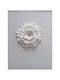 SteweHome Wall Decor Handmade White 16.5x16.5cm