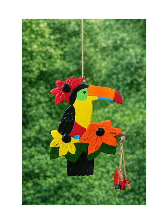 SteweHome Διακοσμητικό Τοίχου Χειροποίητο Πορτοκαλί