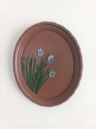 SteweHome Handgefertigte Wanddekoration Braun