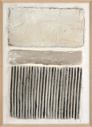 Έργο Τέχνης Art Structure 2 Nordic Art Δρύινη Κορνίζα W50 X H70 Cm Malerifabrikken Έργο Τέχνης Art Structure 2 Nordic Art Δρύινη Κορνίζα W50 X H70 Cm Malerifabrikken