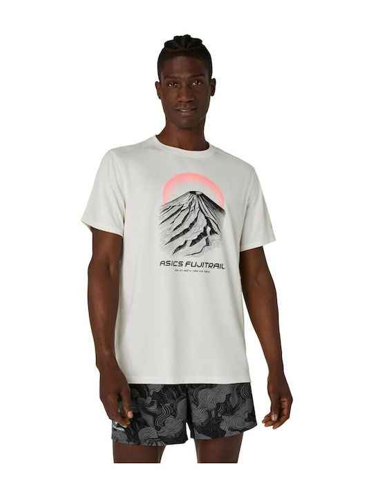 ASICS T-shirt Μπεζ