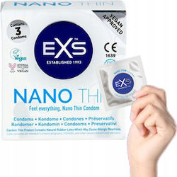 EXS Προφυλακτικά Set Of 3 Condoms 3τμχ 53mm Λεπ...