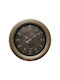 Fylliana Wall Clock Brown 50x5cm