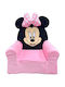 Παιδική Πολυθρόνα Minnie Ροζ 34x47x48εκ.