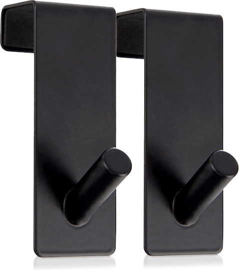 Orion Türhaken Einfache Position Metallisch 3x5x8cm 2Stücke