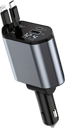 Фортист Автомобил с Портове 1xUSB-A 1xType-C Фортист Автомобил с Портове 1xUSB-A 1xType-C
