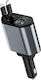 Car Charger 120W Fast Charging with Ports: 1xUSB 1xType-C