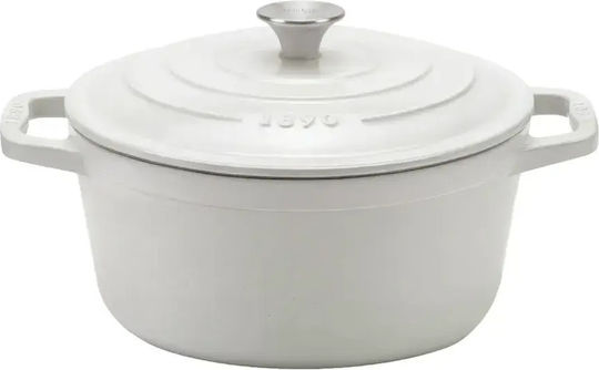 HKoenig Runde Gusseisen-Niederländische Ofen 30cm 3.3l