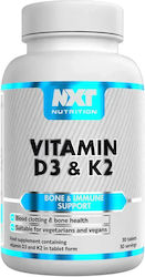 Nxt Nutrition Vitamin D3 + K2 Βιταμίνη 4000iu 30 ταμπλέτες