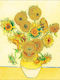 Poster Van Gogh Sunflowers Art116 40cm X 50cm-56100pd156659