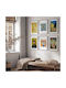 Poster Van Gogh Postman Art114 40cm X 50cm White Wooden Frame
