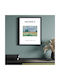 Poster Monet Champ De Ble Art010 40cm X 50cm Frame Natural Wood Beige
