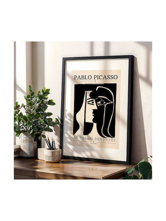 Poster Pablo Picasso Au Palais Des Papes Art077 40cm X 50cm-56021pd156715