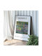 Poster Monet Artists Garden Art014 40cm X 50cm Λευκή Ξύλινη Κορνίζα-55869pd156879f55310