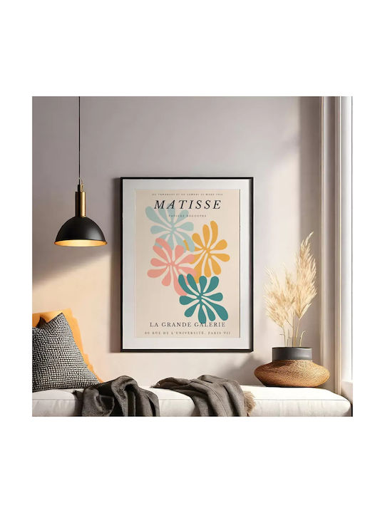 Poster Matisse La Grande Galerie Art017 40cm X 50cm Premium Black Wooden Frame