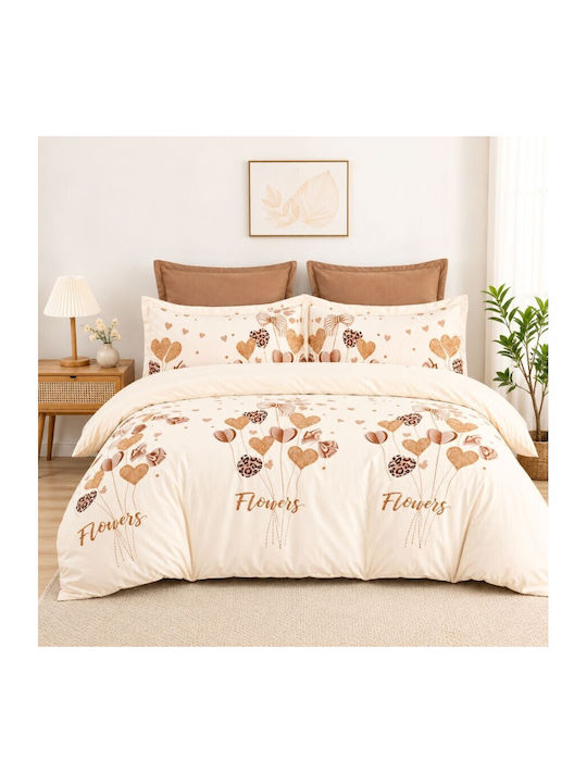 Pucioasa Set Huse Pentru Pilote 200x230cm Dublă...
