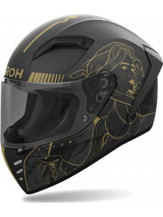 Airoh Connor Titan Matt Motorcycle Helmet Full ...