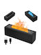 Verk Group LED Ultraschall Aromatherapie-Diffusor mit Timer Schwarz