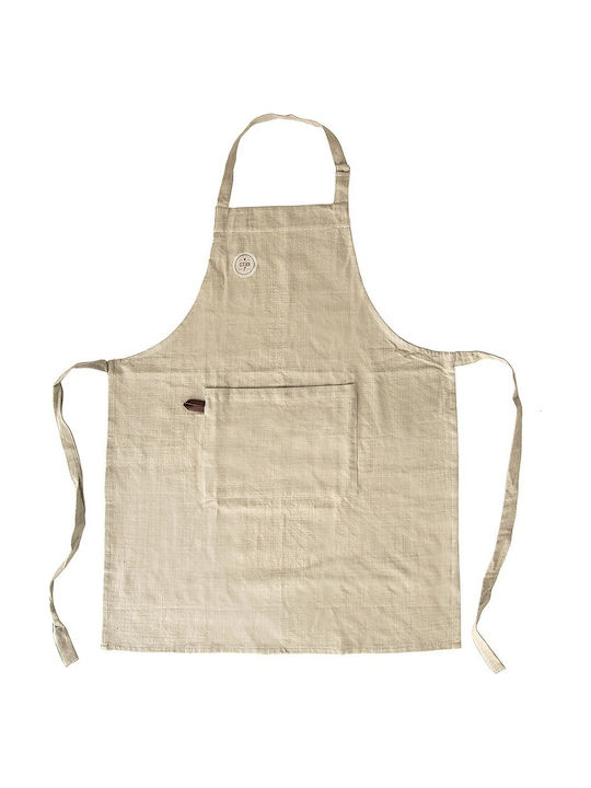 Orion Küchen-Schürze Beige 84x70cm