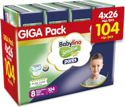 Pampers Pants No. 8 για 19+kg 104τμχ Pampers Pants No. 8 για 19+kg 104τμχ