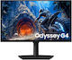 Samsung Odyssey G4 G40H IPS HDR Gaming Monitor 25" FHD 1920x1080 300Hz with Response Time 1ms GTG