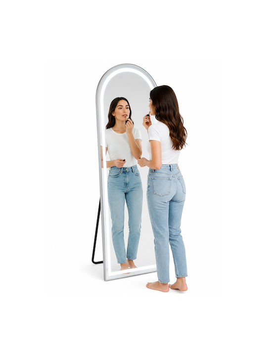 Shally Dogan Oglindă Ovală cu Iluminare LED 160x50cm