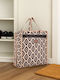 Stewehome Τσάντα Μακιγιάζ Πολλαπλών Χρήσεων 6 Διαμερίσματα Λαβή Αδιάβροχη Μπεζ 35x22x40 Cm