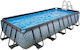 Exit Toys Басейн PVC с метална рамка 540x250x100см Сив