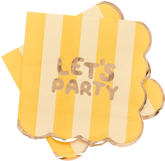 Χαρτοπετσέτες "let's Party" Playful Brights 16τμχ