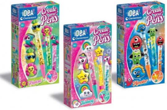Clementoni Construction Toy Create Your Pens (Various Designs) 1pc