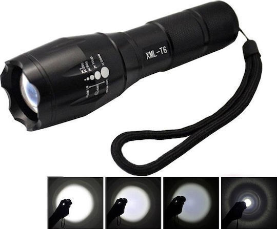 Bailong Rechargeable LED Flashlight with Maximum Brightness 1000lm