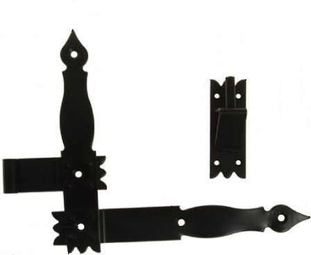 Black Angular Shutter Hinge Set L+r Ir Zkmimo