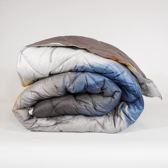 Double Quilt 200x210cm Lightweight Duvet Multicolour 300 GSM
