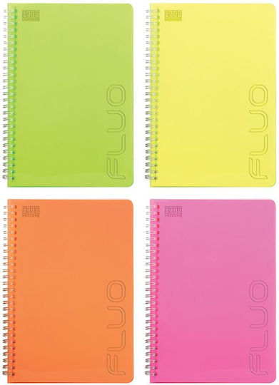 Typotrust Spiral School Notebook Ruled B5 80 Paper Sheets