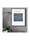 Poster Monet Waterlillies Art013 40cm X 50cm Premium Black Wooden Frame
