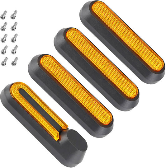 Avizar Visor Covers Xiaomi M365 Pro 2 3 1s Essential Black Orange
