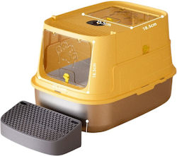 Pet's Choice Closed Grey Cat Toilet