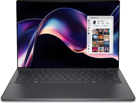 Dell XPS 14 DA14260 14" OLED Touchscreen 120Hz (Ultra 7-358H/32GB/1TB SSD/W11 Pro) Graphite (International English Keyboard)
