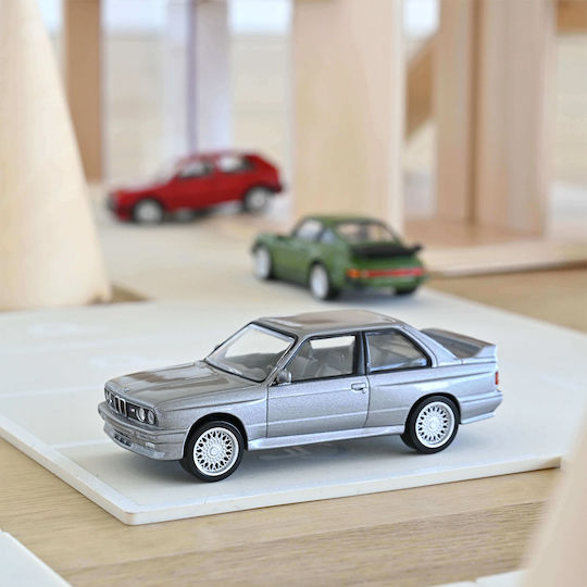Norev Μεταλλικό Αυτοκίνητο Μοντέλο Κλίμακας 1:43 Bmw M3 E30 1986 Jetcar Ασημένιο